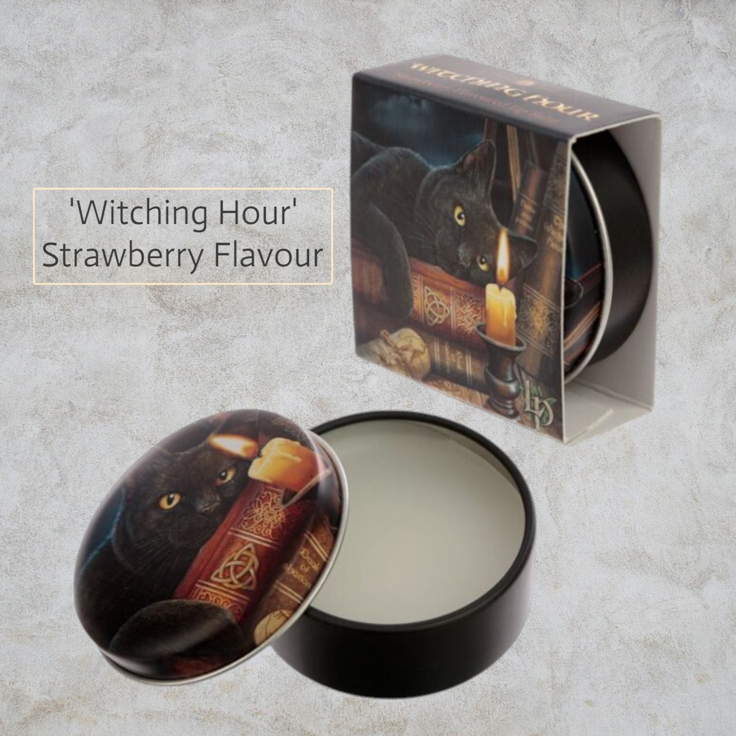 Lisa Parker Magical Cats Lip Balm in a Tin