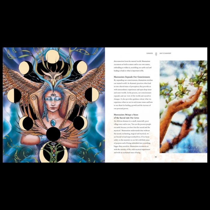 Shamanism - Spritual Growth, Healing, Consciousness - Hardback Book by Christa Mackinnon