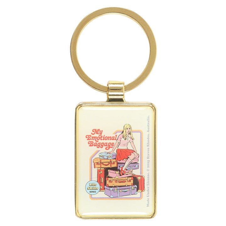 Steven Rhodes Design Keyrings Dark Humour Funny Alternative Gift Retro Rude Crude