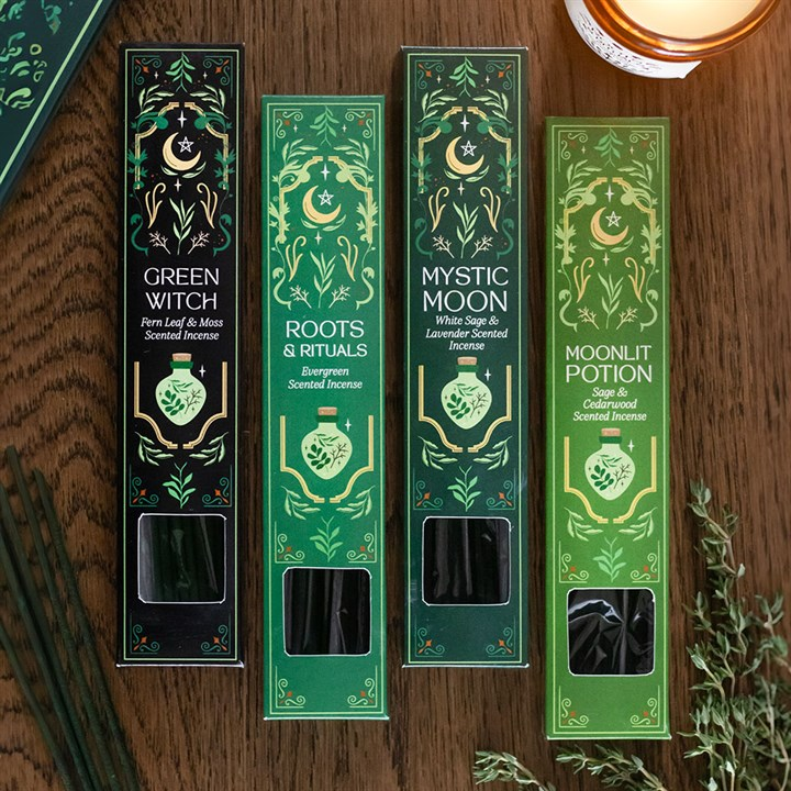 Green Witch Incense Gift Set of 4