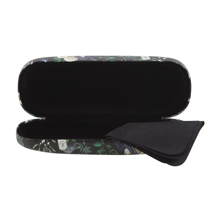 Venom & Vines Glasses Case with Cleaning Cloth Witchy Pagan Herbs Apothecary