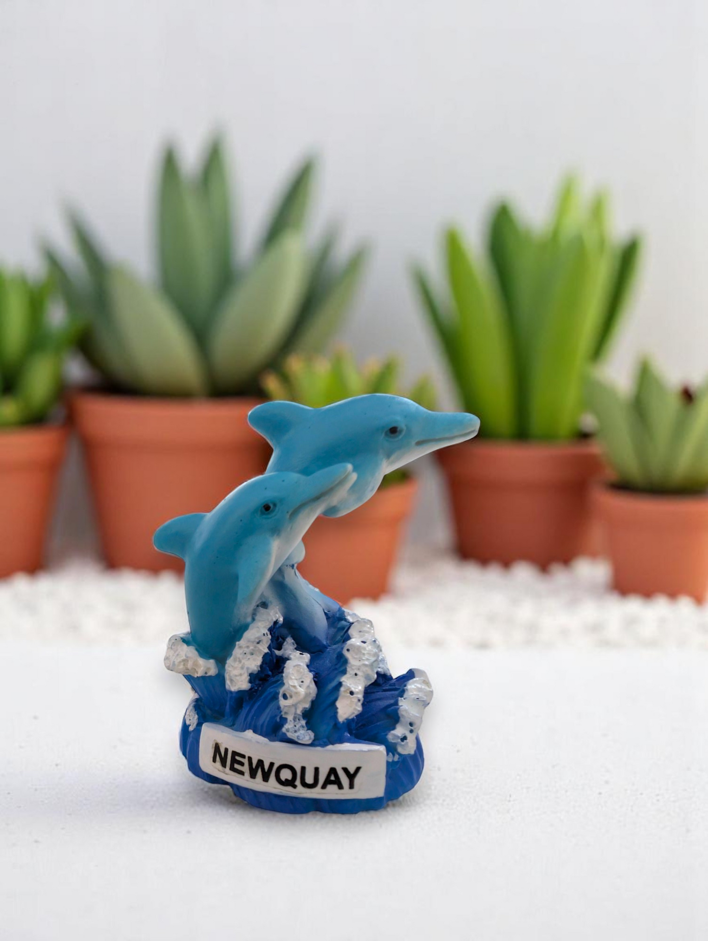 Newquay Cornwall Collectable Souvenirs Seagulls Dolphins Surf Harbour Beach Theme