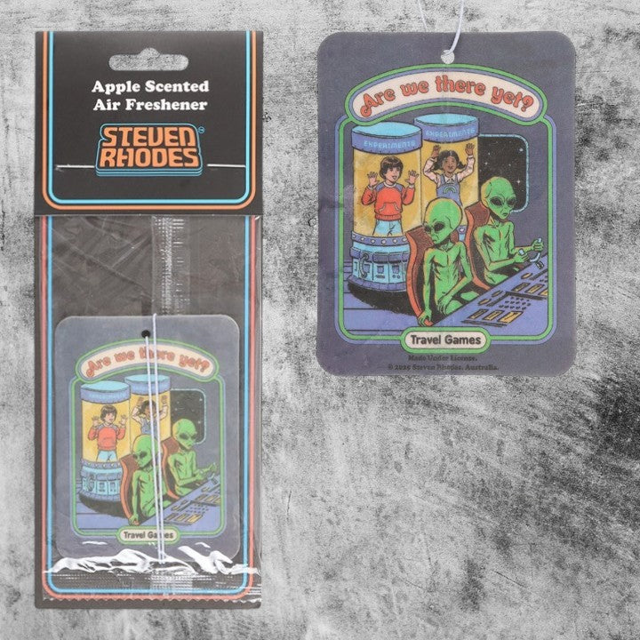 Steven Rhodes Design Air Freshener Dark Humour Funny Retro Gift Alternative Car Home Decor Fragrance