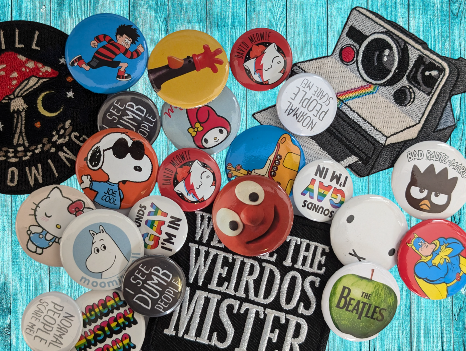 Collectable Badges and Patches