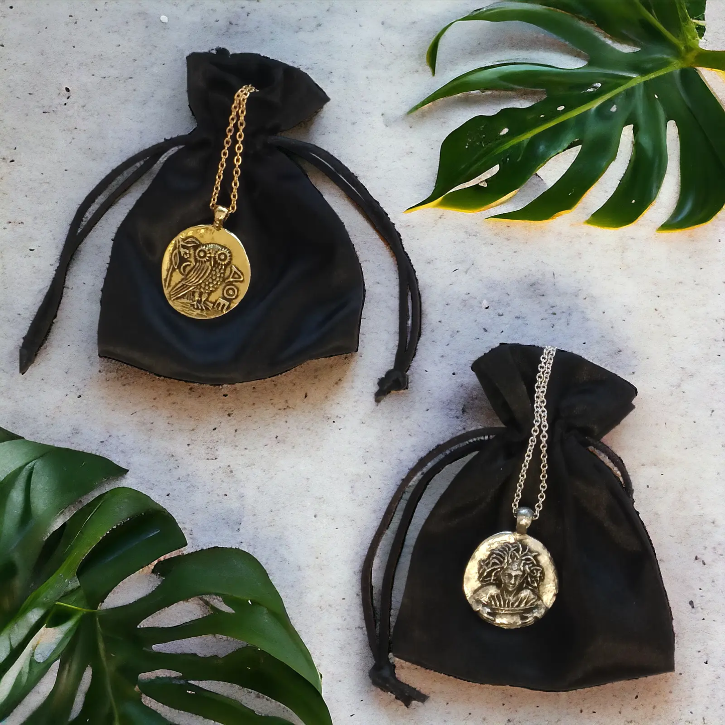 Goddess Coin Pendants