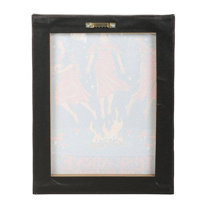 Steven Rhodes Rise Above The Bullshit Canvas Plaque Wall Hanging Pagan Witchy Alternative Gift