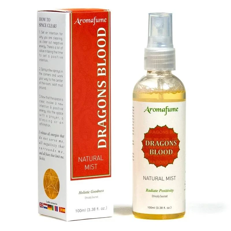 Aromafume Dragon's Blood Holisitic Natural Mist 100ml Aromatherapy