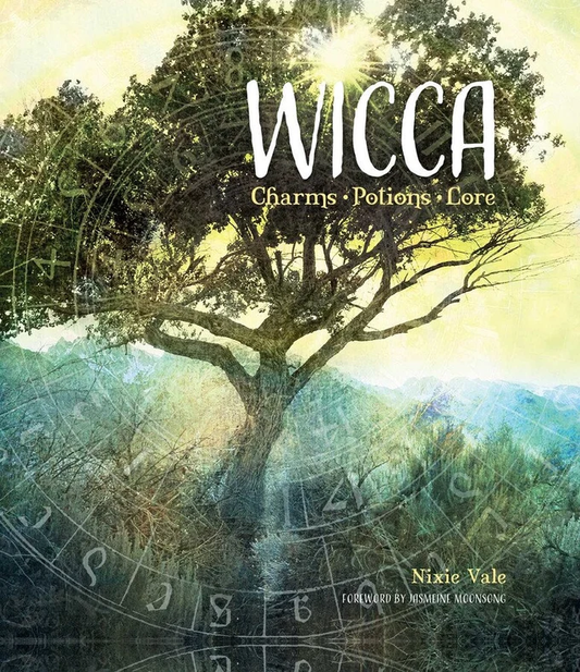 Wicca Charms, Potions and Lore Hardback Book by Nixie Vale