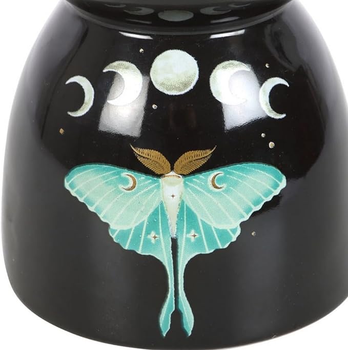 Luna Moth Mystical Oil burner - For Essential oils or Wax melts.