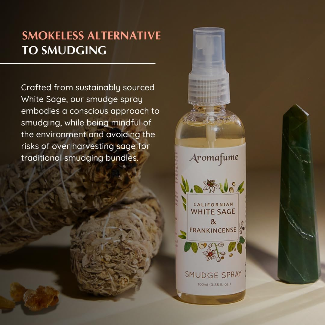 Aromafume Californian White Sage & Frankincense Smudge Spray | 100ml