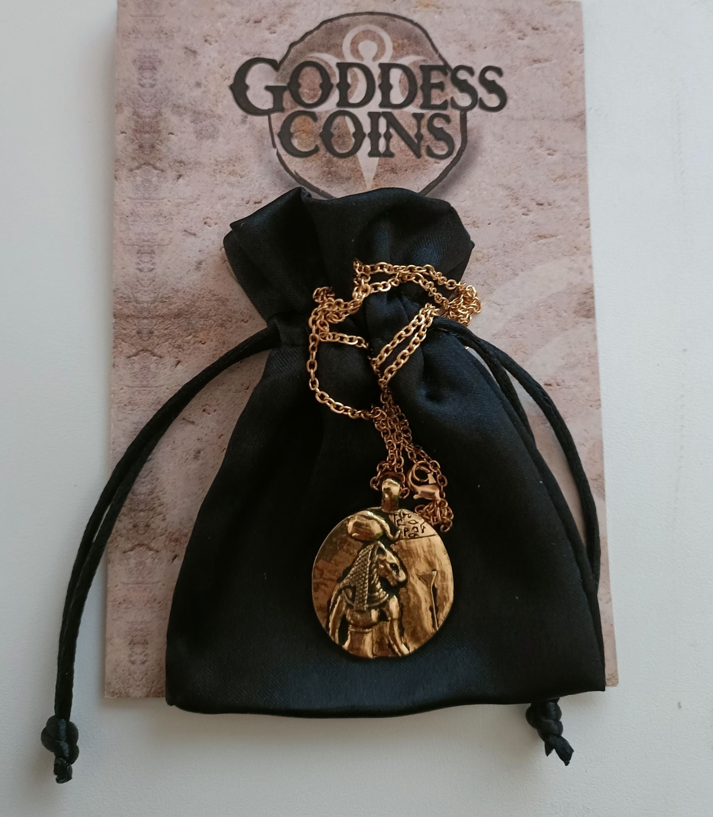 Goddess Coin Pendants