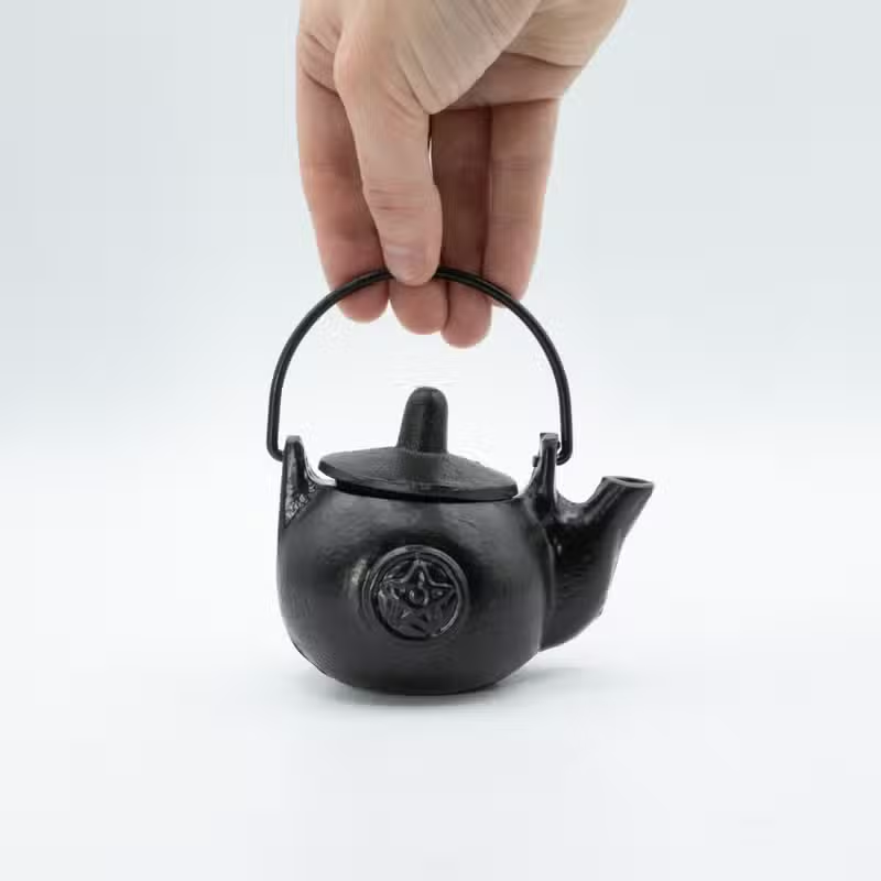 Small Cast Iron Ritual Teapot