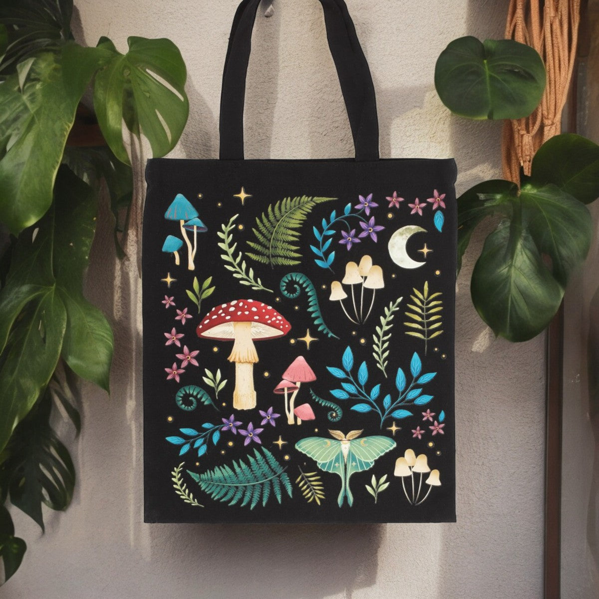 Dark Forest Design Tote Bag