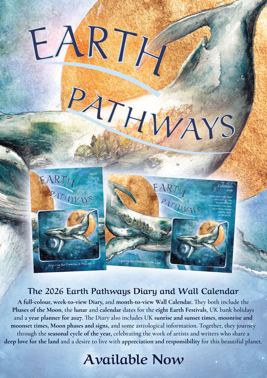 The Earth Pathways 2026 Diary / Calendar UK Nature Illustration Spiritual Gift
