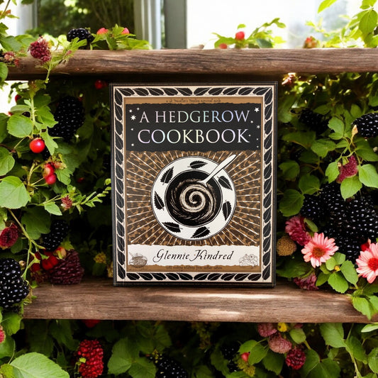 A Hedgerow Cookbook -Small paperback book by Glennie Kindred.