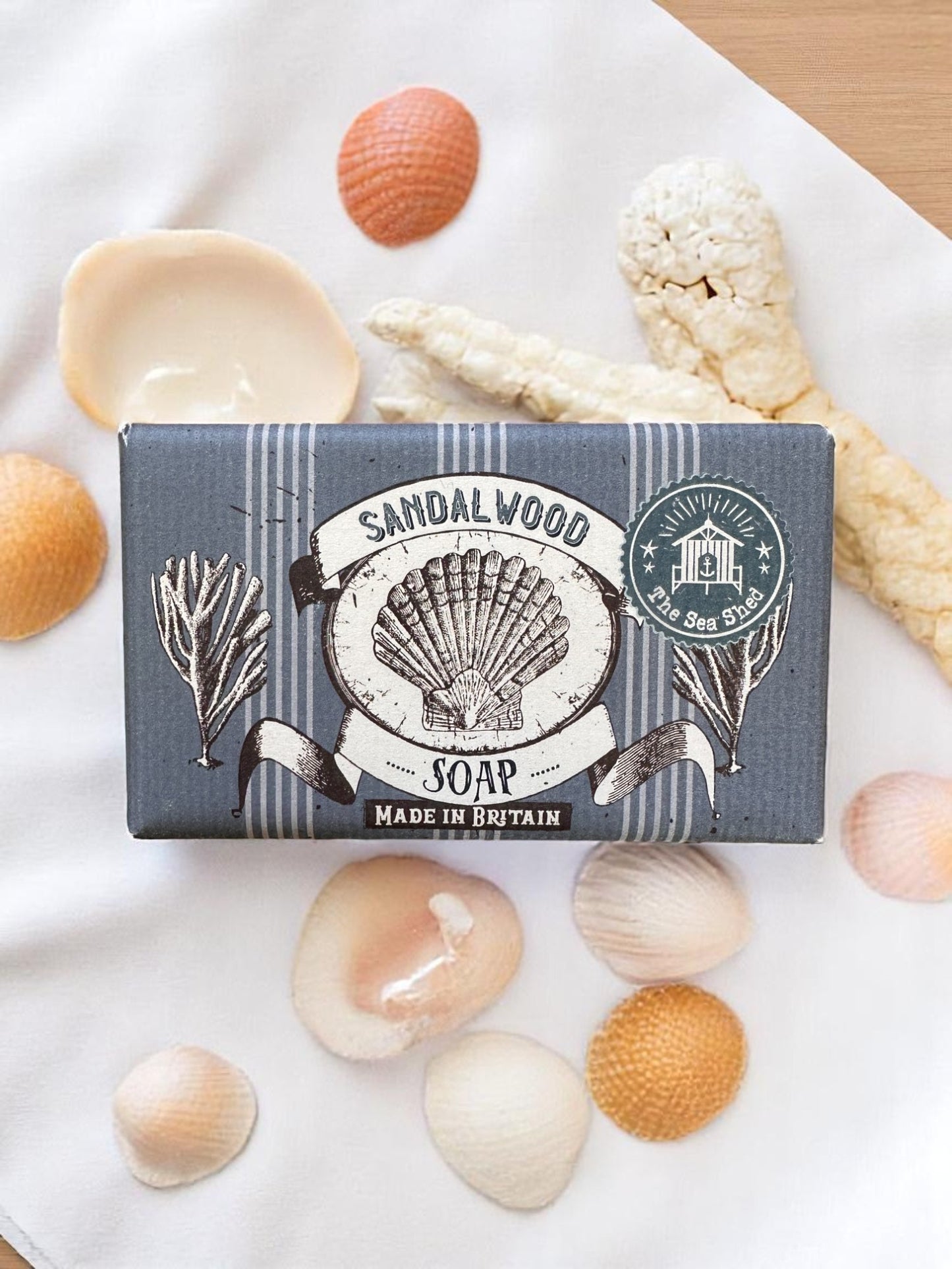 The Sea Shed Cornwall Soap St Ives Plastic Free 190g