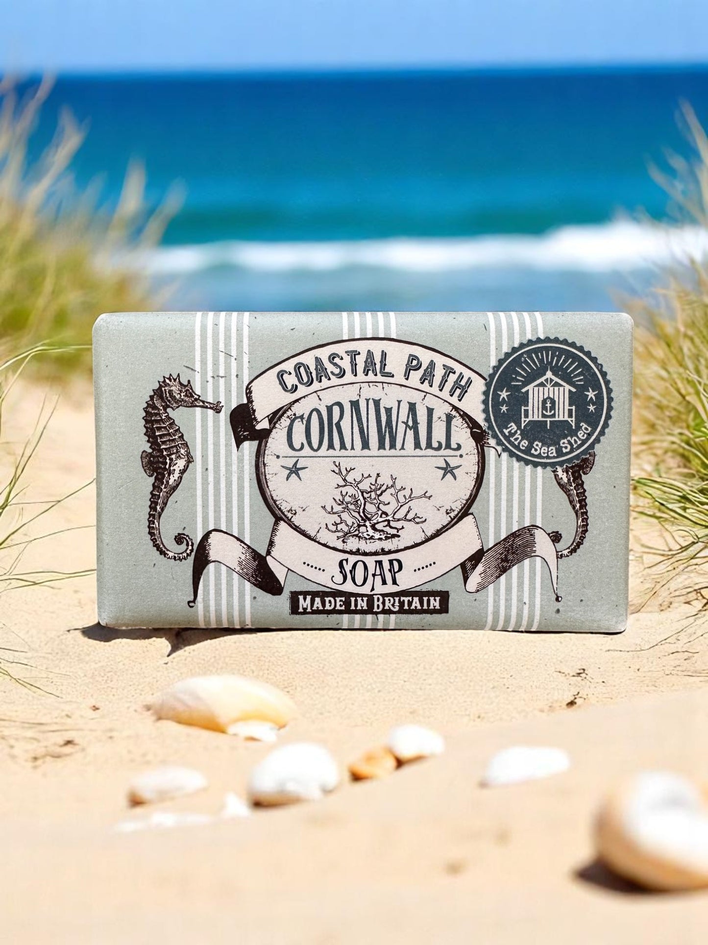 The Sea Shed Cornwall Soap St Ives Plastic Free 190g