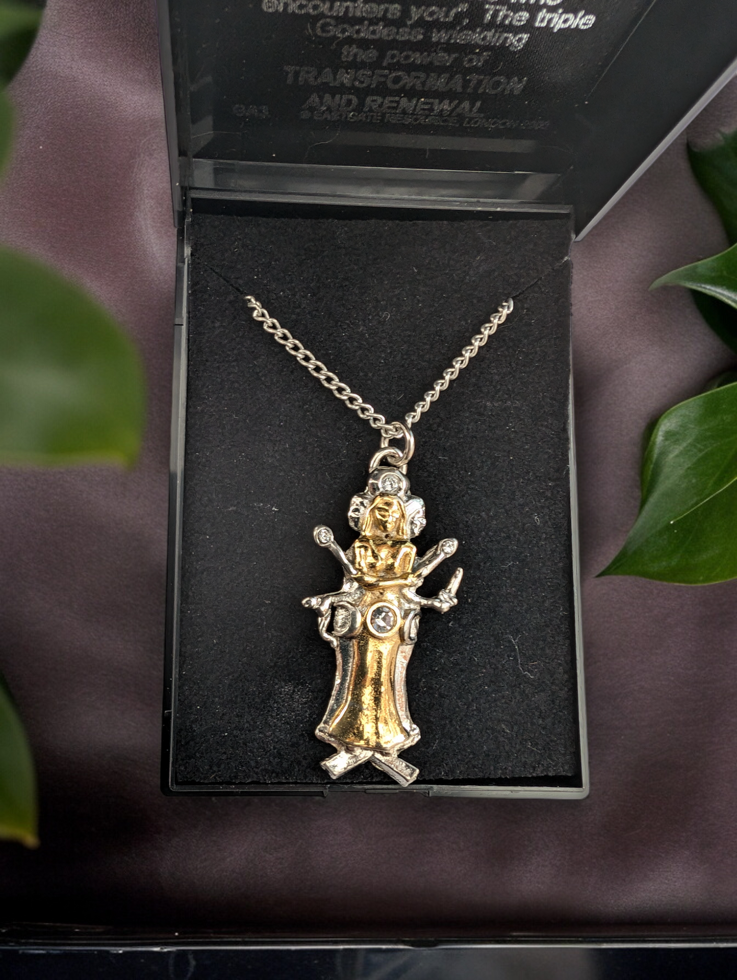 Hecate Pendant Gift Boxed Galraedia Transformation & Renewal