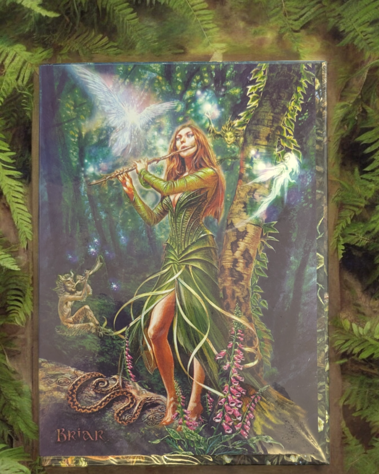 Briar Fantasy Art Female Art Greeting Cards