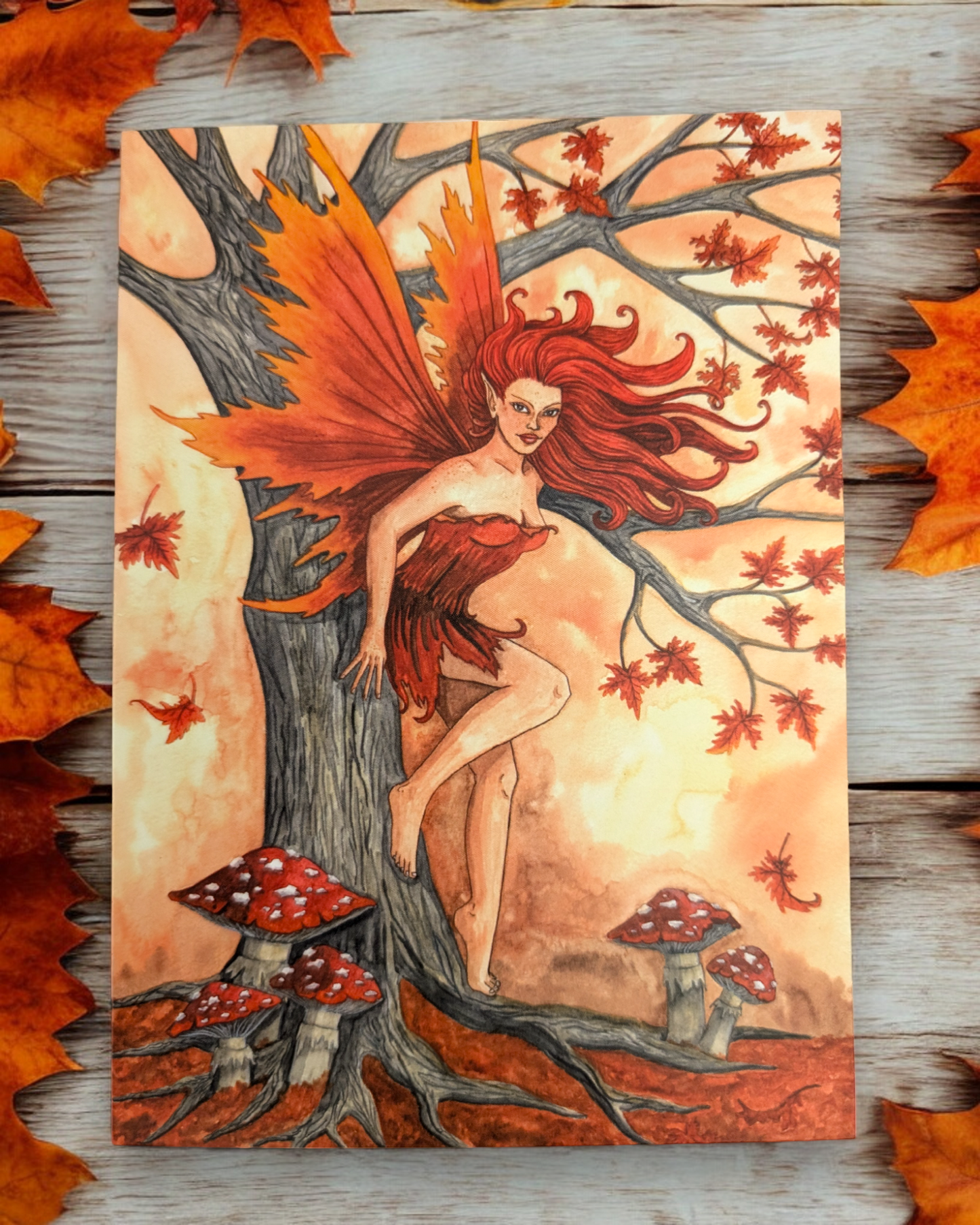 Esther Remmington Fantasy Art Cards All Hallows Eve and Wild Autumn