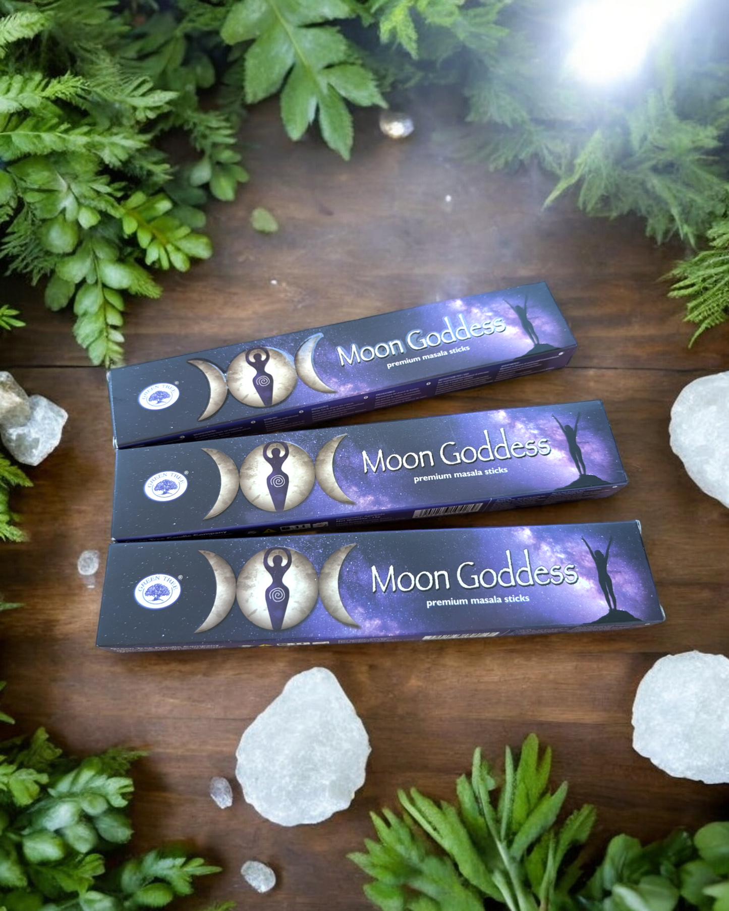 Green Tree - Moon Goddess Incense Sticks 15g