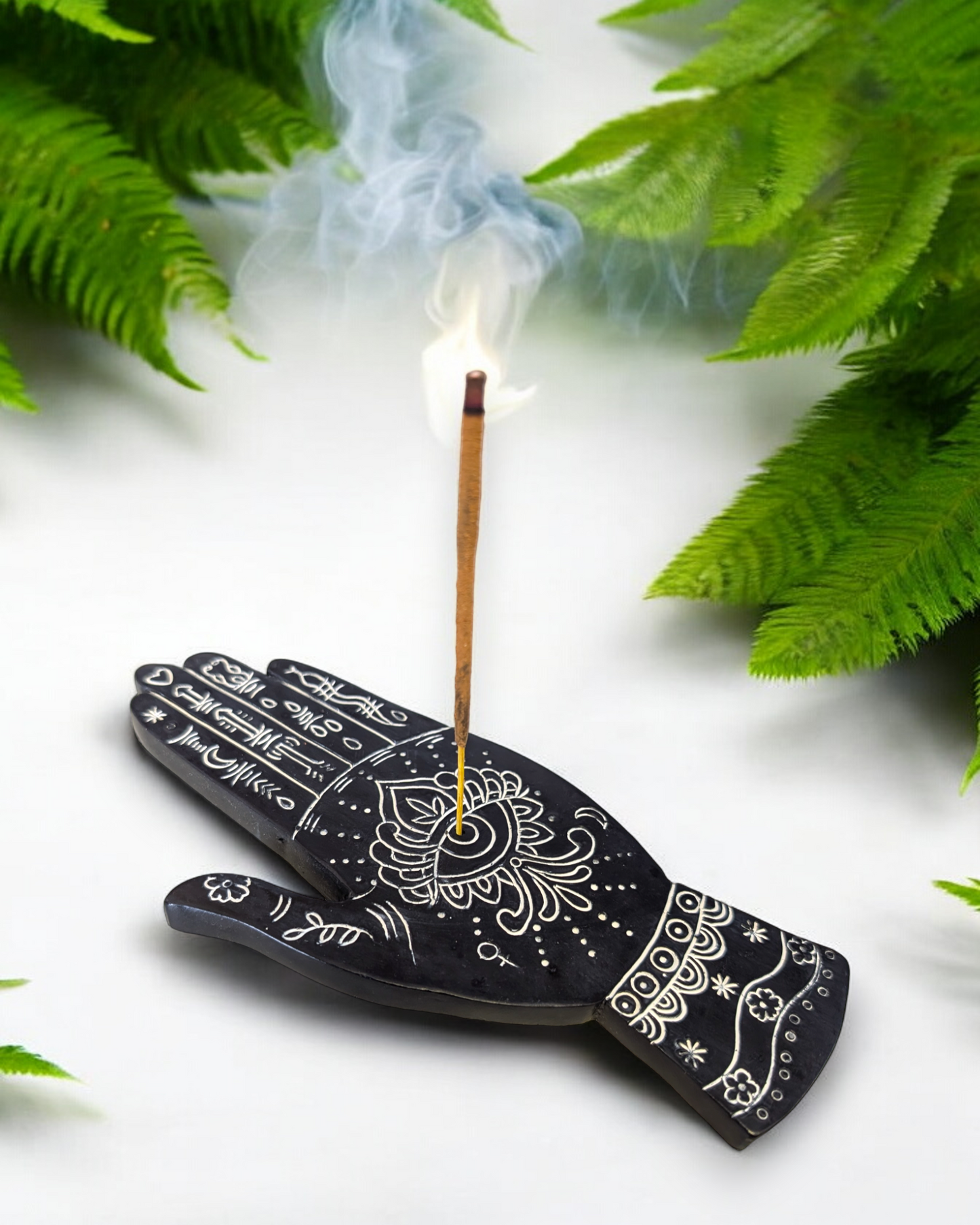 Hamsa Hand of God Incense Holder 20cm