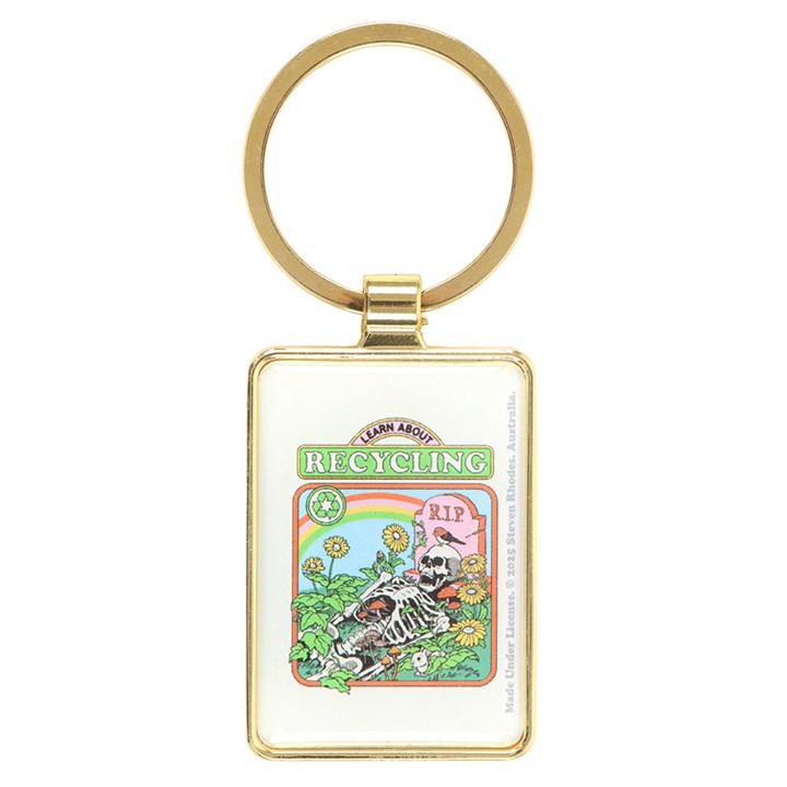 Steven Rhodes Design Keyrings Dark Humour Funny Alternative Gift Retro Rude Crude
