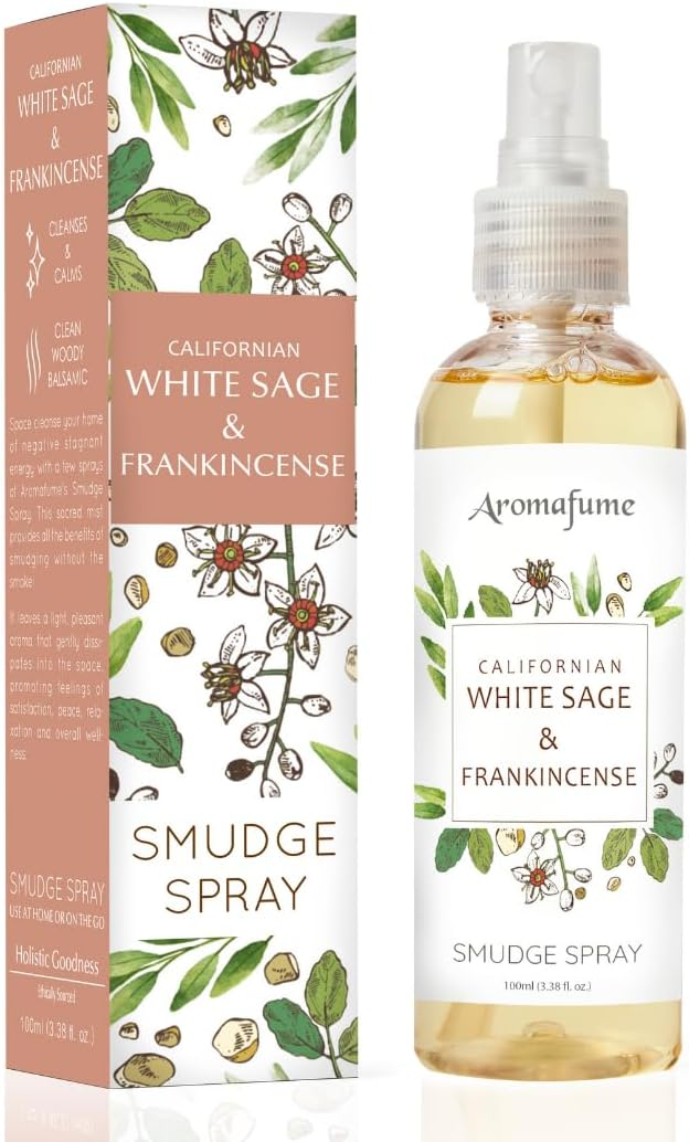 Aromafume Californian White Sage & Frankincense Smudge Spray | 100ml