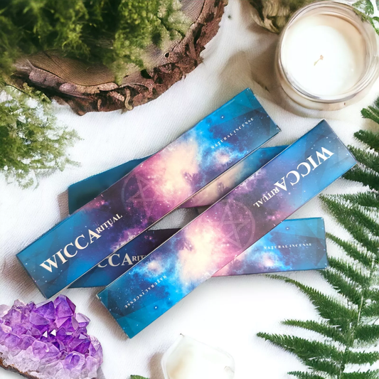 Wicca Ritual Natural Incense Sticks 15g - New Moon Aromas