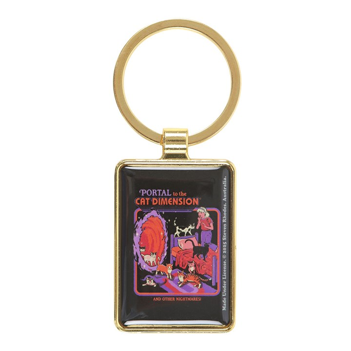 Steven Rhodes Design Keyrings Dark Humour Funny Alternative Gift Retro Rude Crude