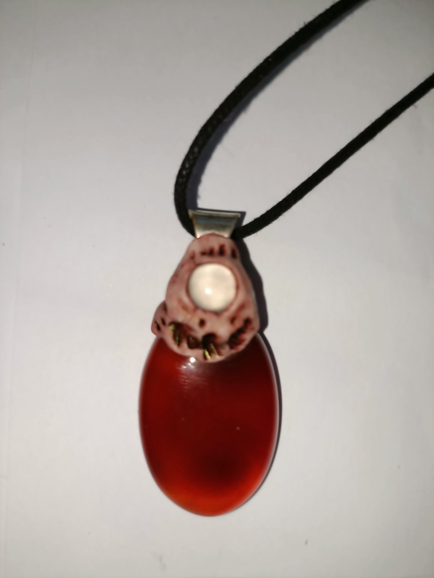 Hand Made Gemstone Oval Pendants Various