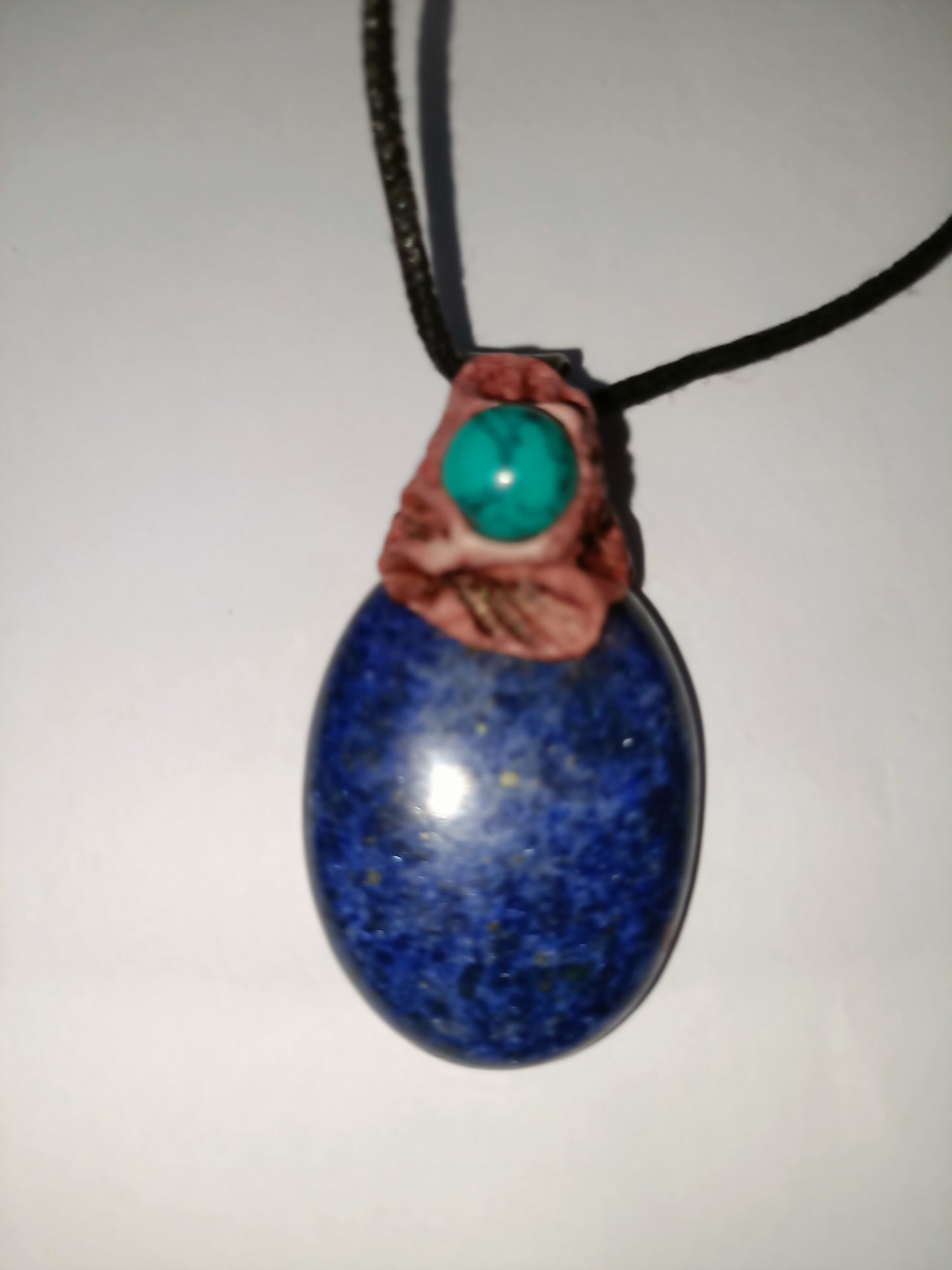 Hand Made Gemstone Oval Pendants Various