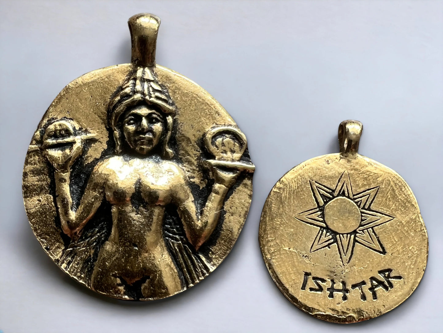 Goddess Coin Pendants