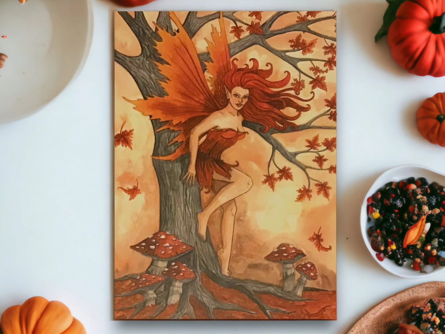 Esther Remmington Fantasy Art Cards All Hallows Eve and Wild Autumn