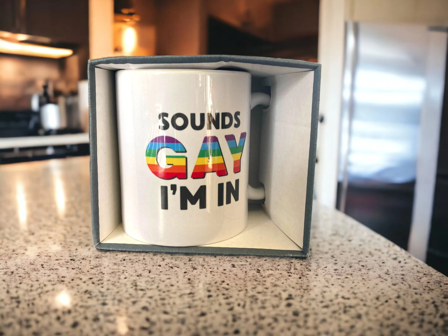 Sounds Gay I'm In - Humorous Mug - LGBTQ + Community