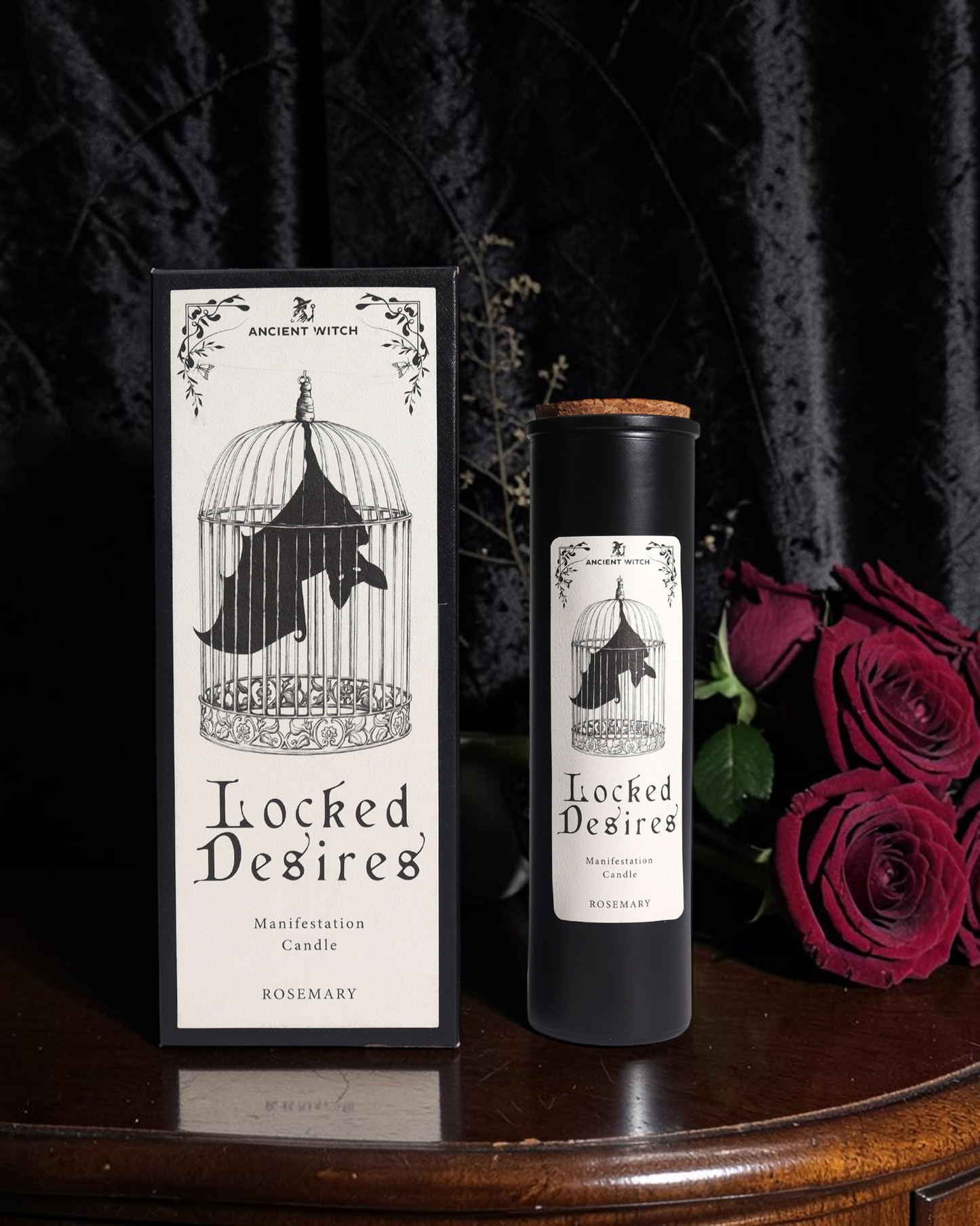 Locked Desires Manifestation Candle Rosemary