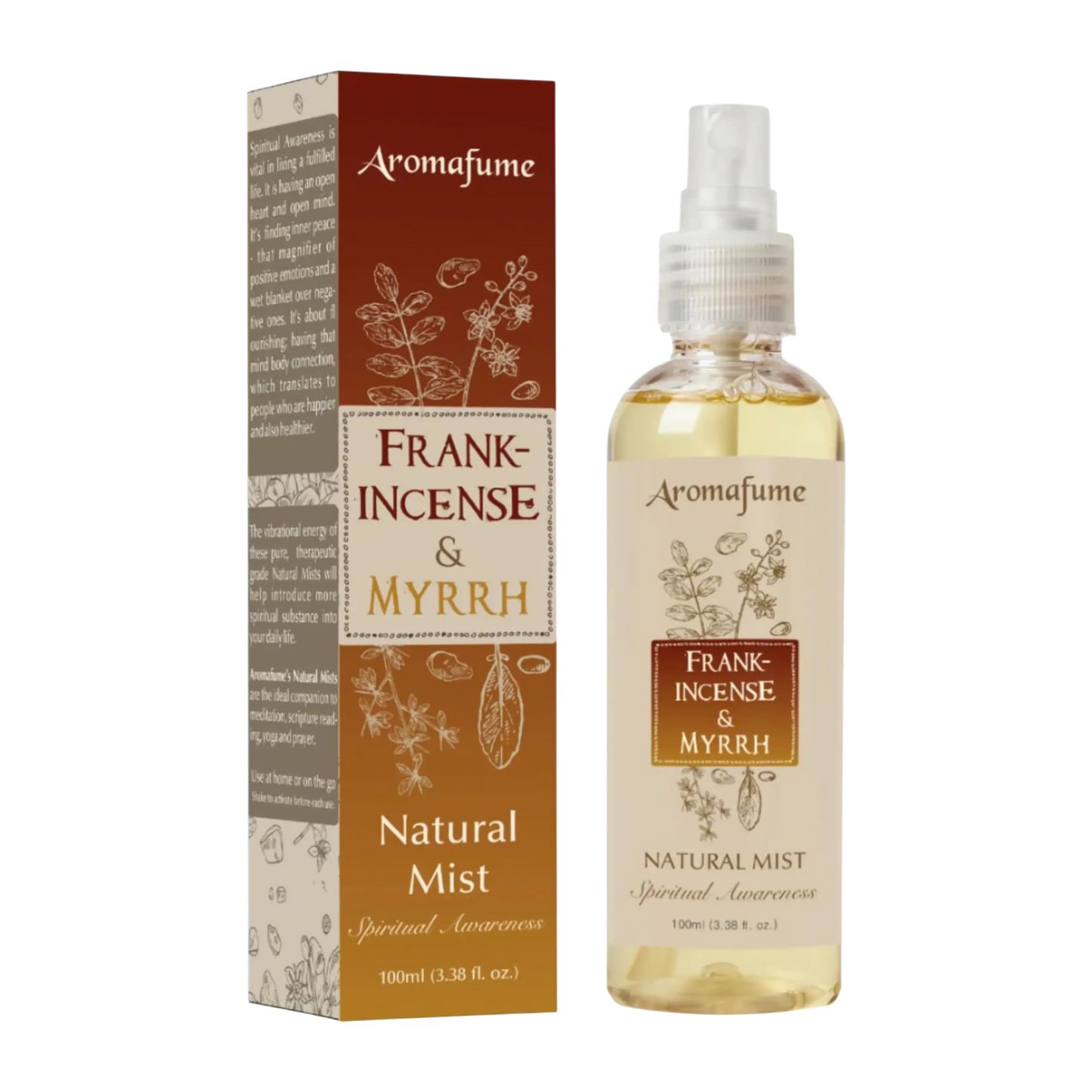 Aromafume - Frankincense & Myrrh Resin Natural Mist - 100ml