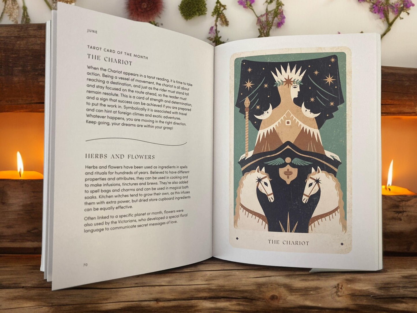 The Mystical Year - Folklore, Magic and Nature hardback book by Alison Davies.