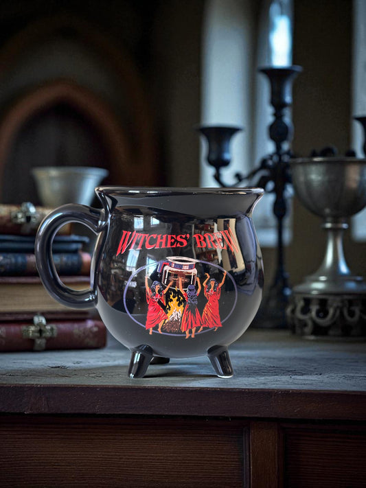 Steven Rhodes Witches' Brew Cauldron Mug Witchy Gift Pagan Retro Wiccan Pagan