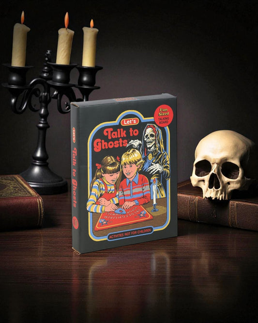 Steven Rhodes Lets Talk To Ghosts Spirit Ouija Board Alternative Pagan Witchy Gift Humour